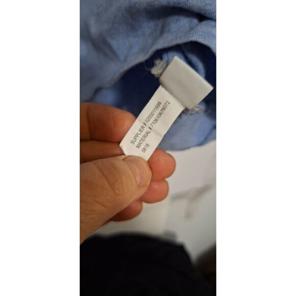 A Polo By Ralph Lauren Men's T-Shirt Blue Pony V-Neck Casual Size XL - Picture 7 of 10